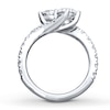 Thumbnail Image 1 of Previously Owned Ever Us Diamond Ring 2-1/2 ct tw Round-cut 14K White Gold