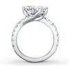 Previously Owned Ever Us Two-Stone Anniversary Ring 2-5/8 ct tw Round-cut Diamonds 14K White Gold