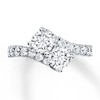 Previously Owned Ever Us Two-Stone Anniversary Ring 2-5/8 ct tw Round-cut Diamonds 14K White Gold