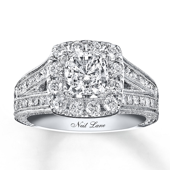 Previously Owned Neil Lane Ring 2 ct tw Diamonds 14K White Gold Size 5