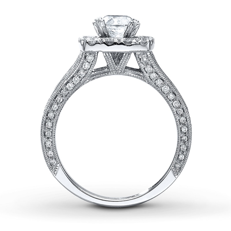 Main Image 2 of Previously Owned Neil Lane Ring 2 ct tw Diamonds 14K White Gold - Size 5