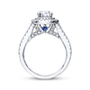 Thumbnail Image 3 of Previously Owned Diamond Engagement Ring 2 ct tw Round-cut 14K White Gold - Size 5