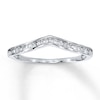 Thumbnail Image 0 of Previously Owned Diamond Wedding Band 1/15 ct tw Round-cut 10K White Gold