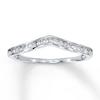 Thumbnail Image 1 of Previously Owned Diamond Wedding Band 1/15 ct tw Round-cut 10K White Gold