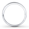 Thumbnail Image 2 of Previously Owned Diamond Wedding Band 1/10 ct tw Round-cut 10K White Gold