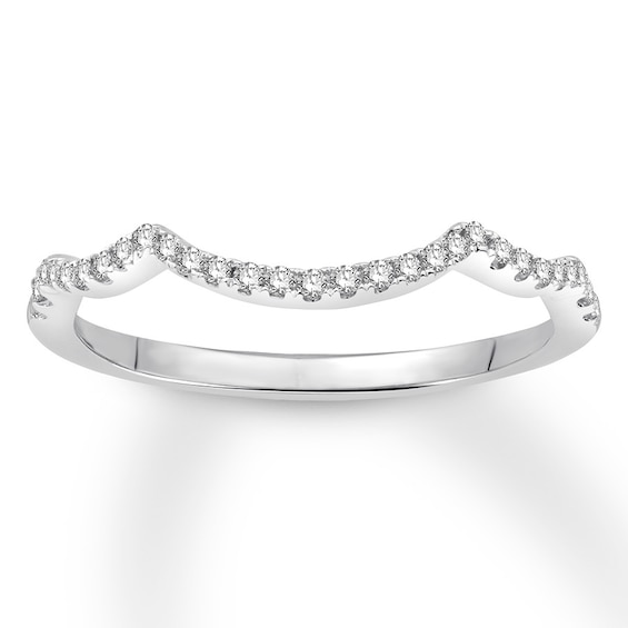 Previously Owned Diamond Wedding Band 1/ ct tw Round-cut 14K White Gold