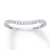 Thumbnail Image 1 of Previously Owned Diamond Wedding Band 1/6 ct tw Round-cut 14K White Gold