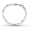 Thumbnail Image 1 of Previously Owned Diamond Wedding Band 1/5 ct tw Round-cut 14K White Gold