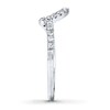 Thumbnail Image 2 of Previously Owned Diamond Wedding Band 1/5 ct tw Round-cut 14K White Gold