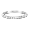 Thumbnail Image 3 of Previously Owned Diamond Wedding Band 1/5 ct tw Round-cut 14K White Gold