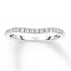 Thumbnail Image 1 of Previously Owned Diamond Wedding Band 1/4 ct tw Round-cut 14K White Gold