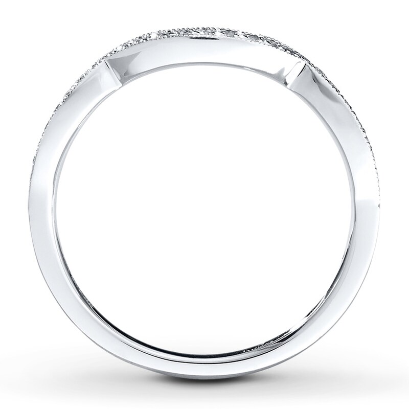 Main Image 2 of Previously Owned Neil Lane Diamond Ring 1/8 ct tw Round-cut 14K White Gold