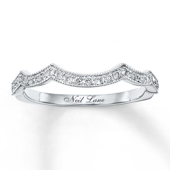 Previously Owned Neil Lane Diamond Ring 1/5 ct tw Round-cut 14K White Gold
