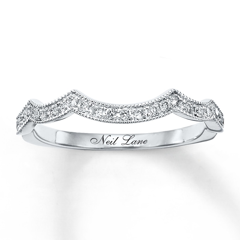 Main Image 1 of Previously Owned Neil Lane Diamond Ring 1/5 ct tw Round-cut 14K White Gold