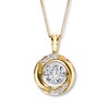 Thumbnail Image 1 of Previously Owned Diamond Necklace 1/2 ct tw 14K Yellow Gold
