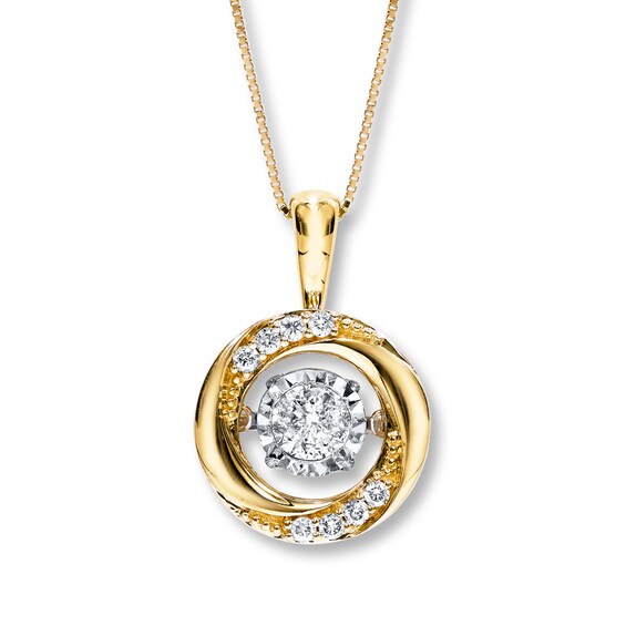 Previously Owned Diamond Necklace 1/2 ct tw 14K Yellow Gold