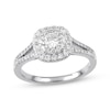 Thumbnail Image 0 of Previously Owned Diamond Engagement Ring 5/8 ct tw Round-cut 14K White Gold