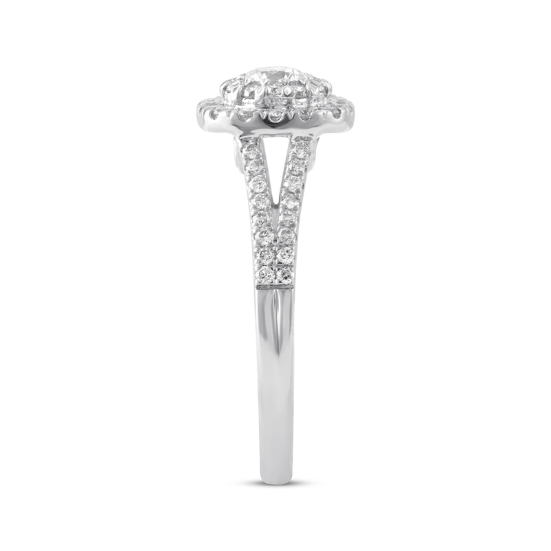 Main Image 2 of Previously Owned Diamond Engagement Ring 5/8 ct tw Round-cut 14K White Gold