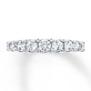 Previously Owned Hearts Desire Anniversary Band 3/4 cttw Diamonds 18K White Gold