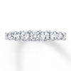 Thumbnail Image 4 of Previously Owned Hearts Desire Anniversary Band 3/4 ct tw Round-cut Diamonds 18K White Gold