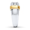 Thumbnail Image 2 of Previously Owned Men's Diamond Wedding Band 1 ct tw Round-cut 14K Two-Tone Gold