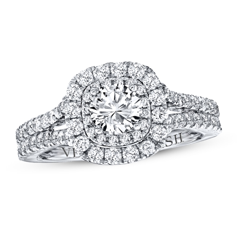 Main Image 1 of Previously Owned Diamond Ring 1-1/2 ct tw Diamonds 14K White Gold