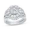 Thumbnail Image 0 of Previously Owned Neil Lane Bridal Set 2 ct tw Princess & Round-cut 14K White Gold