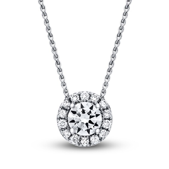 Previously Owned Neil Lane Necklace 1-1/4 ct tw Diamonds 14K White Gold