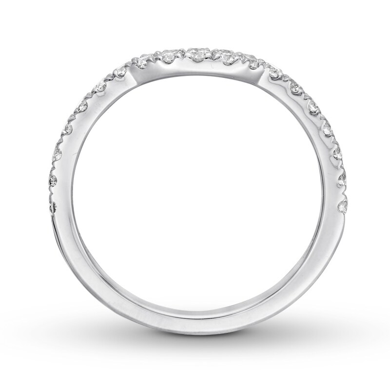 Main Image 2 of Previously Owned Neil Lane Diamond Ring 3/8 ct tw Round-cut 14K White Gold