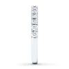 Thumbnail Image 3 of Previously Owned Diamond Wedding Band 1/2 ct tw Round-cut 14K White Gold