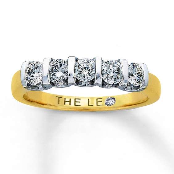 Previously Owned THE LEO Diamond Ring 5/8 ct tw 14K Two-Tone Gold