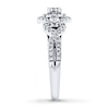 Thumbnail Image 3 of Previously Owned Diamond Engagement Ring 1 ct tw Round-cut 14K White Gold