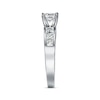 Thumbnail Image 3 of Previously Owned THE LEO Diamond Engagement Ring 1-1/2 ct tw Princess-cut 14K White Gold