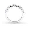 Thumbnail Image 2 of Previously Owned Diamond Band 1 ct tw Round-cut 14K White Gold - Size 9.75