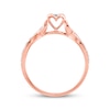 Thumbnail Image 3 of Previously Owned Diamond Ring 1/5 carat tw 10K Rose Gold - Size 5