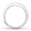 Thumbnail Image 2 of Previously Owned Wedding Band 3/4 ct tw Princess-cut Diamonds 14K White Gold Size 8.75