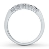 Thumbnail Image 1 of Previously Owned Diamond Anniversary Band 1/2 ct tw Round-cut 14K White Gold - Size 4.5