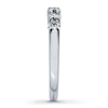 Thumbnail Image 3 of Previously Owned Diamond Anniversary Band 1/2 ct tw Round-cut 14K White Gold - Size 4.5
