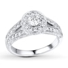 Thumbnail Image 0 of Previously Owned Diamond Engagement Ring 1 ct tw Round-cut 14K White Gold - Size 10