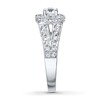 Thumbnail Image 2 of Previously Owned Diamond Engagement Ring 1 ct tw Round-cut 14K White Gold - Size 10