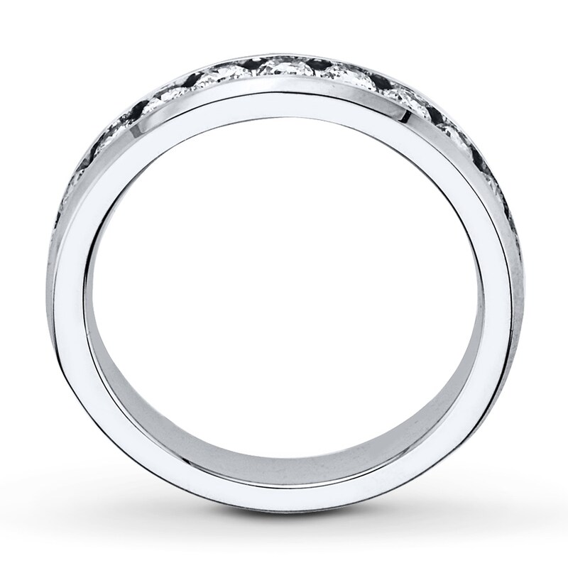 Previously Owned Diamond Anniversary Band 1 ct tw Round-cut 10K White Gold