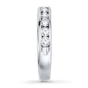 Thumbnail Image 2 of Previously Owned Diamond Anniversary Band 1 ct tw Round-cut 10K White Gold