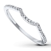 Thumbnail Image 1 of Previously Owned Diamond Wedding Band 1/15 ct tw Round-cut 14K White Gold