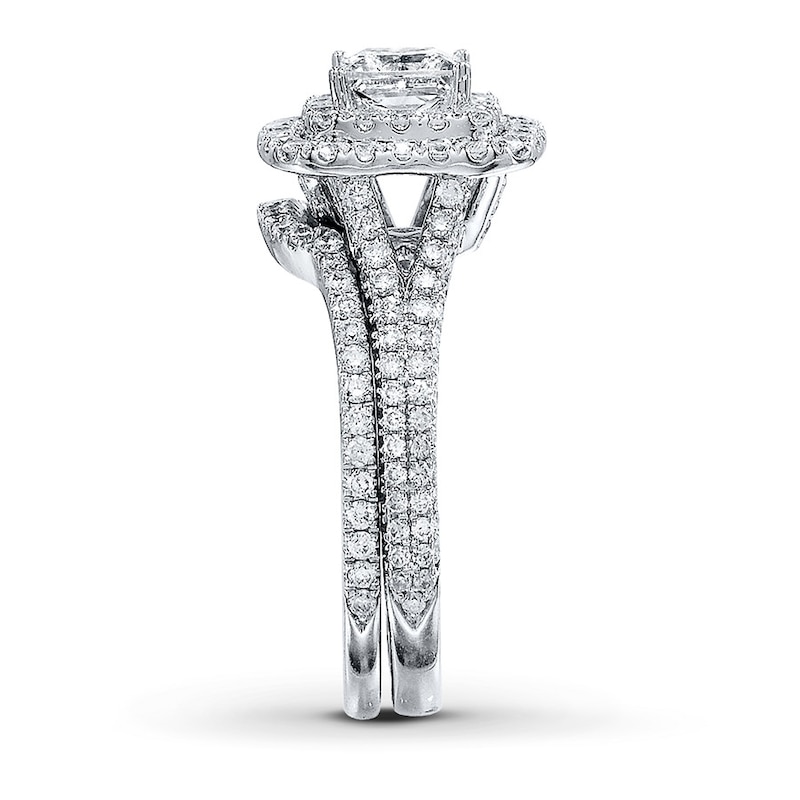 Previously Owned Neil Lane Bridal Set 2-1/4 ct tw Diamonds 14K White Gold