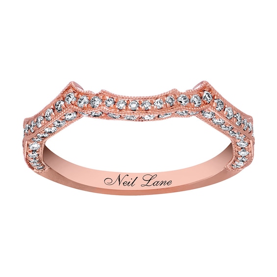 Previously Owned Neil Lane Diamond Band 3/8 ct tw Round-cut 14K Rose Gold