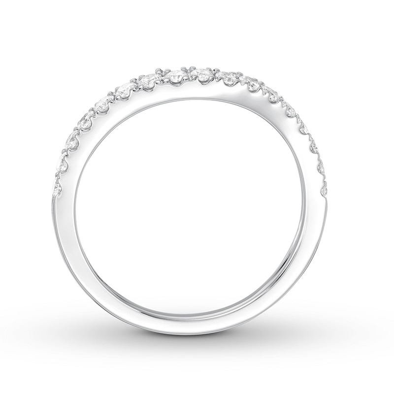 Main Image 2 of Previously Owned Neil Lane Diamond Wedding Band 1/3 ct tw Round-cut 14K White Gold
