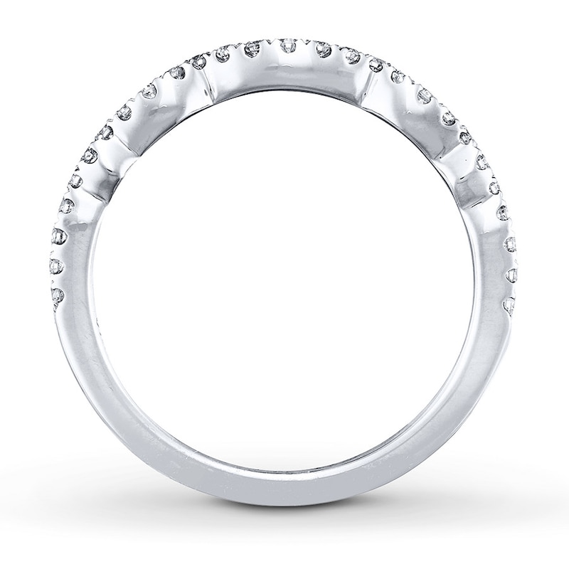 Previously Owned Neil Lane Wedding Band 1/5 ct tw Round-cut Diamonds 14K White Gold