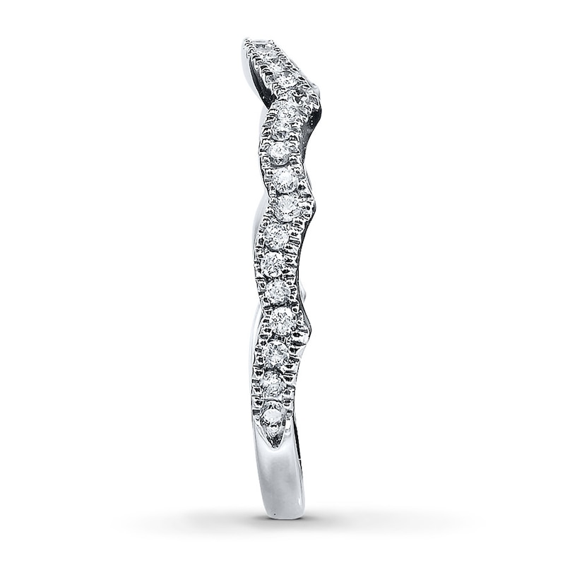 Main Image 3 of Previously Owned Neil Lane Diamond Ring 1/5 ct tw Round-cut 14K White Gold