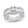 Thumbnail Image 2 of Previously Owned Neil Lane Diamond Enhancer Ring 1/8 cttw Round-cut 14K White Gold