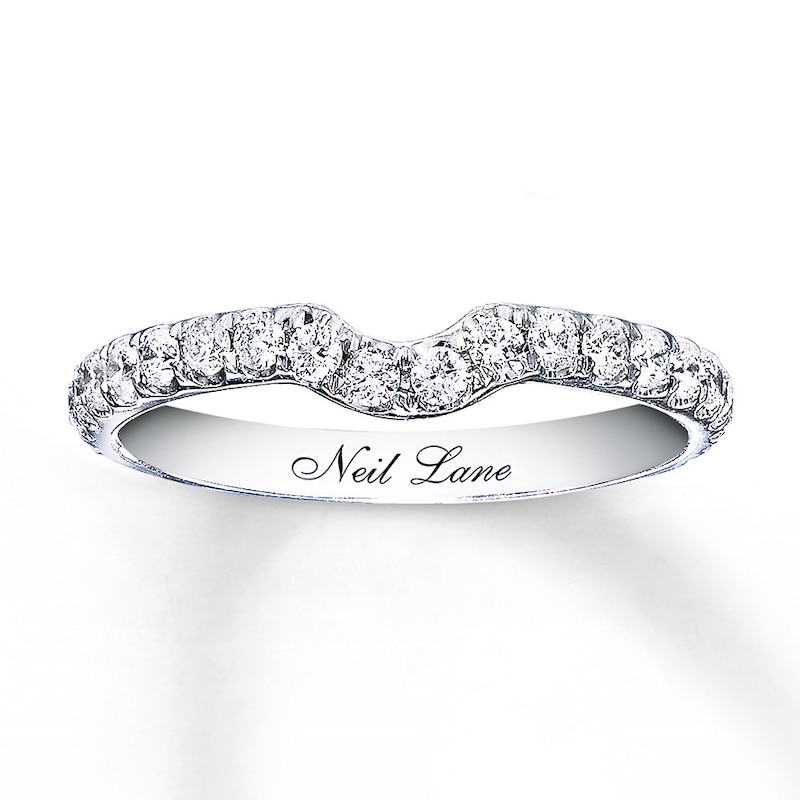 Main Image 1 of Previously Owned Neil Lane Diamond Ring 3/8 ct tw Round-cut 14K White Gold